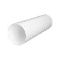 Купить Канал круглый пвх D-150 мм, L=0,5 м (1/8) "Эра" 15вп