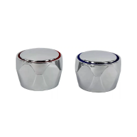 Купить Маховик для смесителей металл, 24 шлица PSM-25B-24 (набор 2 шт.) (1/100) "Псм"