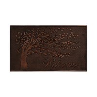 Купить Коврик придверный 45*75 см "WELCOME" дерево (1/10) "VORTEX" 24270