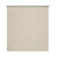 Купить Штора рулонная блэкаут "Муар бежевый" 120*175 см (миниролл) (1/6)