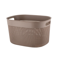 Купить Корзина универс. "OSLO" 380*284*221 мм 18 л (шоколад. мокко) (1/10) "PLAST TEAM" PT135310015