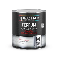 Эмаль акриловая для радиаторов белая 2,8 кг (1/6) "Престиж"