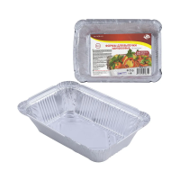 Купить Формы для выпечки алюмин. фольга 20*13*4 см (780 мл) набор 3 шт. (1/6/90) "Мультидом" мо8-101