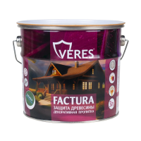 Пропитка декоративная "FACTURA" олива 3 л (1/4) "VERES"