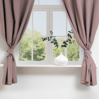 Купить Шторы для кухни "KITCHEN" 150*180 см компл. 2 шт. с подхватами, сиреневые (1) "Этель" 7865972