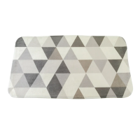 Купить Коврик для ванной "HUGGE" 50*80 см, полиэстер (серый) (1/30) "SWENSA" BSM-HUGGE