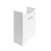 Купить Тумба под раковину напольная "Аттика-50" 2 створки, 820*490*330 мм, белая "SANITA" ATKSACW50013F1