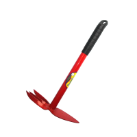 Купить Мотыжка двойная 3 зуба сердцевидное лезвие, пласт. ручка 360 мм (1/10) мкп-3-2