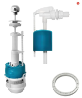 Купить Арматура водосливная шток (хром) боковой подвод (1/25) "Инкоэр" сба-бпрн-а-в р