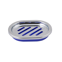 Купить Мыльница "Альма" пласт. (синий) (1/12) "SWENSA" SWP-2100BL-04