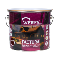 Пропитка декоративная "FACTURA" махагон 3 л (1/4) "VERES"