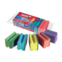 Купить Губки для посуды профил. упак. 5 шт. (1/45) "YORK"