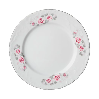 Купить Тарелка десертная "ROCOCO" бледная роза 17 см (1/6/36) "CMIELOW" OMDZ23-рококо-34