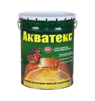 Защитно-декорат.покрытие для дерева Акватекс,полуматов. 9л Махагон РОГНЕДА 257228