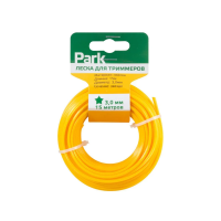 Купить Леска для триммера 3,0 мм 15 м звезда (1/35) "PARK" россия