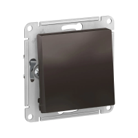 Купить Переключатель "ATLASDESIGN" 1 кл. (механизм) 10а, мокко (1/10/60) "SCHNEIDER"