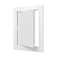 Купить Люк-дверца ревизионная нажимная 168 х 218 мм с фланцем пластик (1/32) "AURAMAX" AD1520