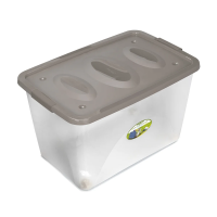 Купить Ящик универс. "Астело" 600*400*360 мм на колесах (коричнево-серый) (1/4) "Мартика" с666ксер