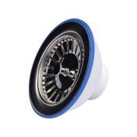 Купить Выпуск для мойки 3 1/2" D 40 мм и нерж. чашкой (1/50) "UNICORN" E150