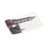 Купить Мыльница "Лондон" SD-L, керамика (1/4/24) "Рыжий кот"