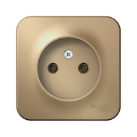 Купить Розетка открыт. уст. "BLANCA" 1 местн. 16а, титан (1/18/36) "SCHNEIDER"