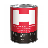 Грунт- эмаль по ржавчине 3 в 1 "H" зеленая 0,9 кг (1/14) 200409