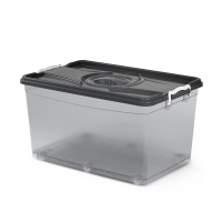 Купить Контейнер прямоуг. 50 л с крышкой (1/5) "Альтернатива" м3116