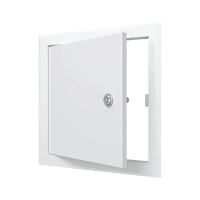 Купить Люк-дверца ревизионная 260 х 260 мм с фланцем и замком, метал. (1/24) "EVECS" лт2020мзп