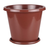 Купить Горшок для цветов "Эконом" 10 л (коричневый) (1/18) "Альтернатива" м6604