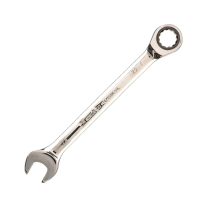 Купить Ключ комбинированный с трещоткой 22 мм, зеркальн. хром (1/80) "MATRIX PROFESSIONAL"