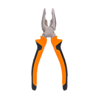 Купить Пассатижи 180 мм никелиров., двухкомпон. рукоятки (1/6) "Вихрь"