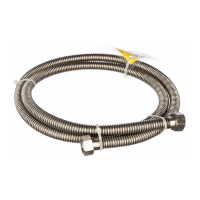 Купить Подводка сильфонная для газа 1/2" 500 см гайка-гайка  (1/20) "ELKA"