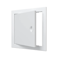 Купить Люк-дверца ревизионная 218 х 218 мм с фланцем и ручкой, ABC-пластик (1/24) "EVECS" л2020р