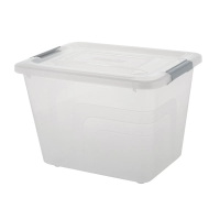 Купить Ящик для хранения "BERGEN" 18 л (прозрачный) (1/10) "PLAST TEAM" PT6554нат-10