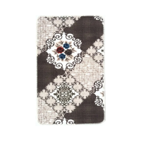 Купить Коврик для ванной "NOVA" 60*100 см, полиэстер (бежевый) (1/20) "L'CADESI" 5406