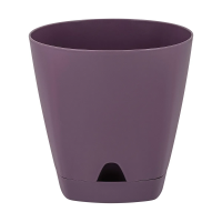 Купить Горшок для цветов "AMSTERDAM" D 140 мм/1,35 л (морозная слива) (1/10) "INGREEN"  ING6199мс