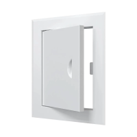 Купить Люк-дверца ревизионная 210 х 260 мм с фланцем,ручкой,магнит. замками, метал. (1/31) "EVECS" лт1520мп