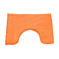 Купить Коврик для туалета "MERCI" 45*45 см, полиэстер (оранжевый) (1/36) "SWENSA" ATM-2100ORG-T