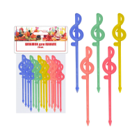 Купить Шпажки для канапе "Скрипичный ключ" 81 мм, набор 20 шт. (1/10/200) "Мультидом" мг76-68