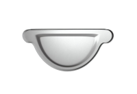 Купить Заглушка к желобу 92 оцинк