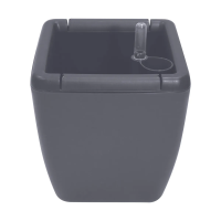 Купить Горшок для цветов "MUNCHEN" C автополивом 1,5 л (вулкан. серый) (1/6) "INGREEN" IG622311026