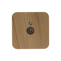 Купить Розетка телевизионная открыт. уст. "BLANCA" коннектор, ясень (1/18/36) "SCHNEIDER"