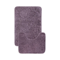 Купить Набор ковриков для ванной "ANELYA" 50*80 + 50*40 см (лиловый) (1/14) "L'CADESI" AN29803