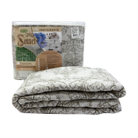 Купить Наматрасник "Лен&хлопок" 200*200 см 4 резинки по углам (1/10) "SONNET"