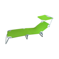 Купить Шезлонг пляжный складной PL-02 (зеленый) (1/4) "ECOS"