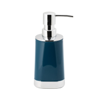 Купить Дозатор для жидкого мыла "GLOSS" пласт. (темно-синий) (1/12) "Аквадекор" ATTP-1901DB-01