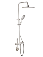 Купить Смеситель Ekko 2502-5 д/ванны с тропическим душем  сатин