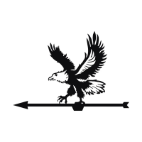 Купить Флюгер средний № 43 "Орел" 300*400 мм (1) "NEW VICTORIA"