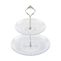 Купить Блюдо 2-х ярусное "CAMILLA" пласт. (1/48) "MALLONY"