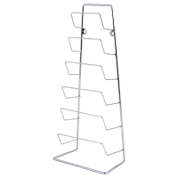 Купить Держатель для крышек навесной 45*18,5*11 см хром. (1/30) "Рыжий кот" W5177